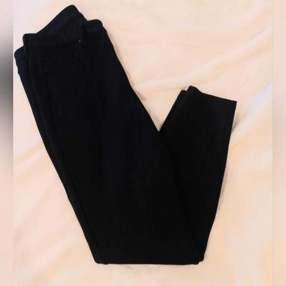 Liverpool Womens SiennaLegging Pull-On Denim Jean Pants, Black Rinse, Size 8 - Picture 5 of 8